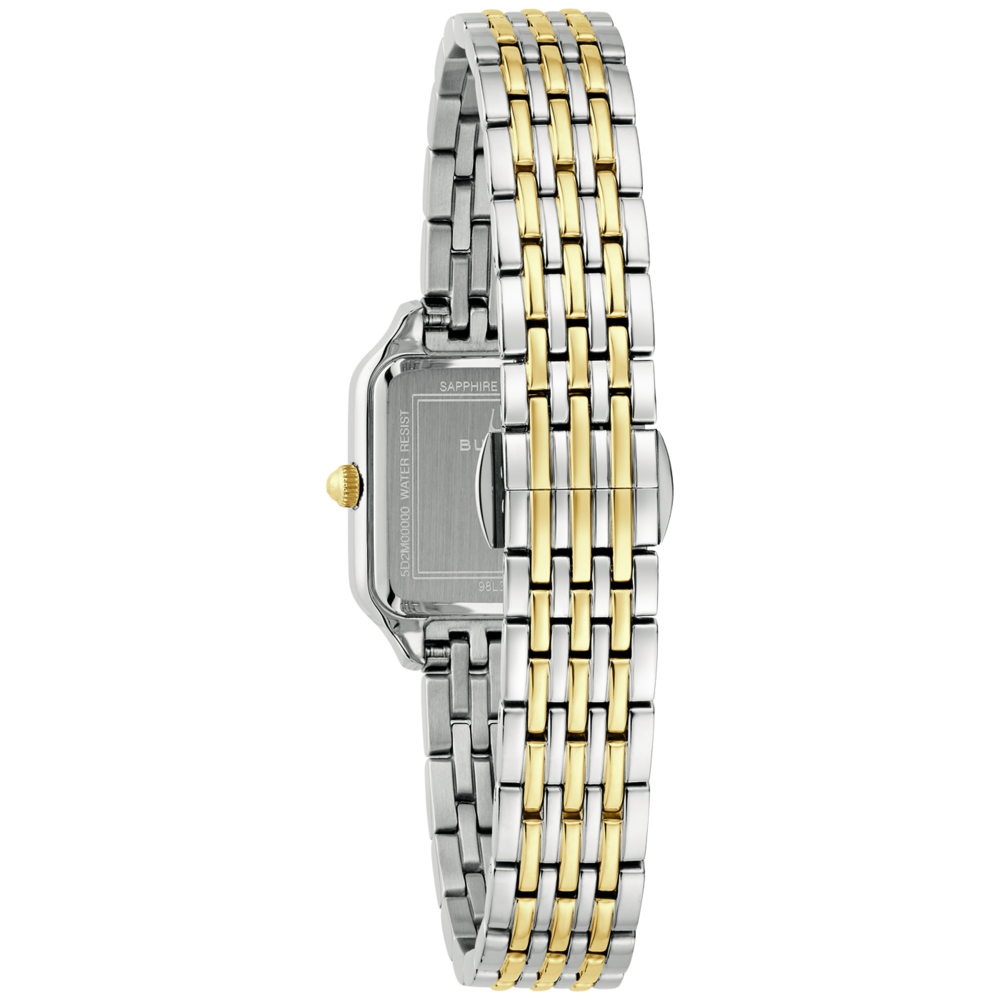 98L330 Damenuhr Edelstahl Weiß Ø 23 mm