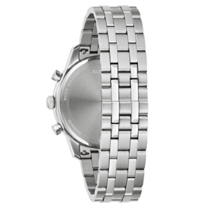 Uhr mit Metallarmband, Detailaufnahme, silberfarben, Wasserfest, 362M00000