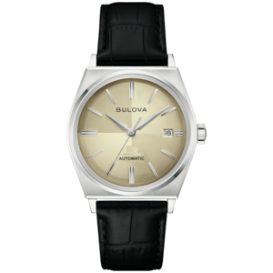 96B483 Uhr Leder beige Ø 37 mm