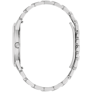 96B474 Herrenuhr Edelstahl Weiß Ø 40 mm