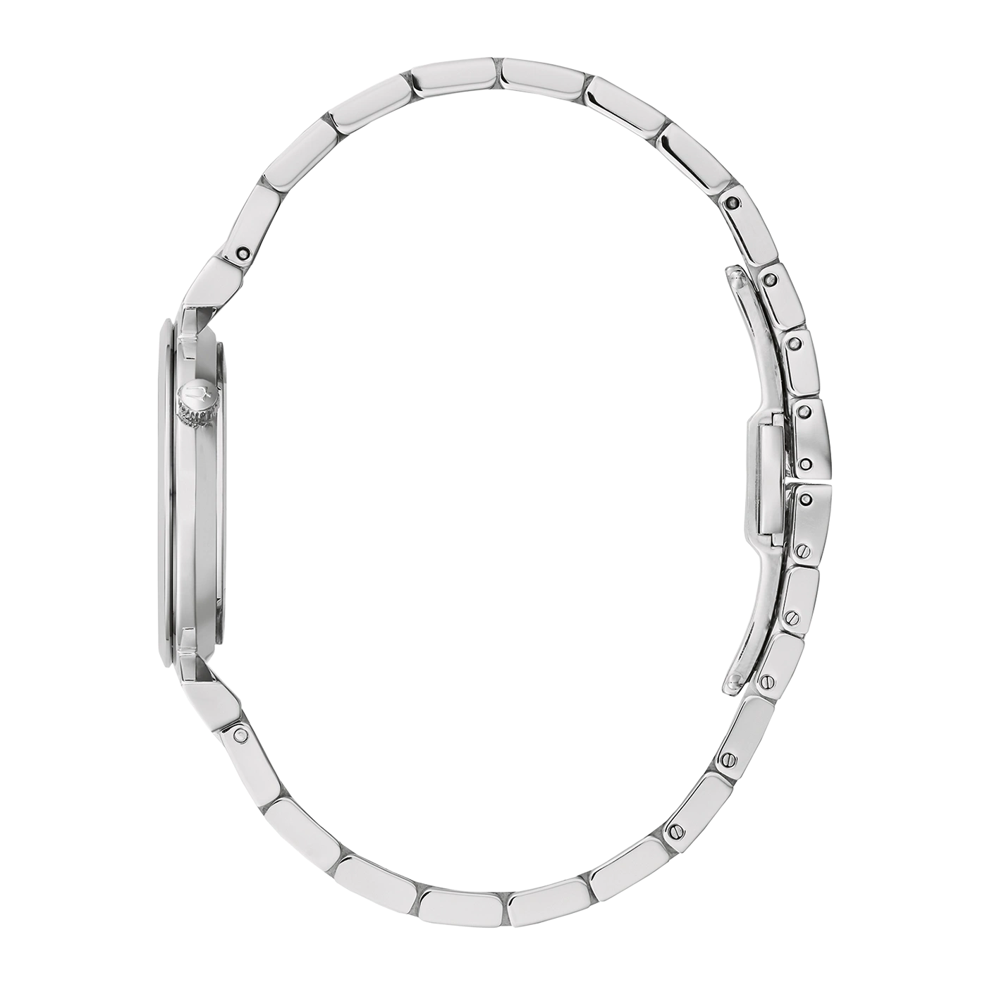 Uhr, silbernes Armband, Seitenansicht, elegantes Design, Accessoire, Mode, Zeitmessung, Metall