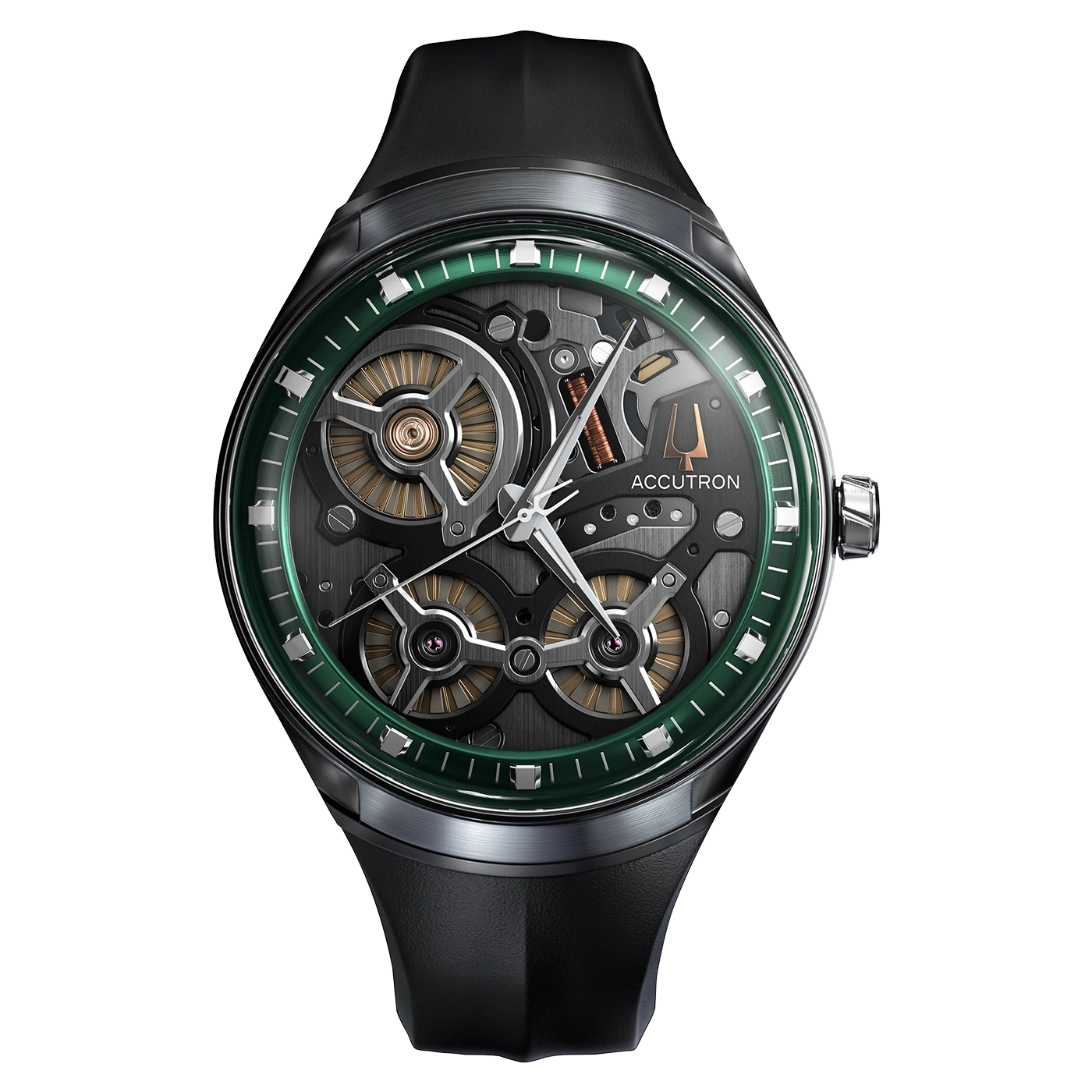 2ES8A001 Herrenuhr Gummiband (Urethan) grün Ø 45,1 mm