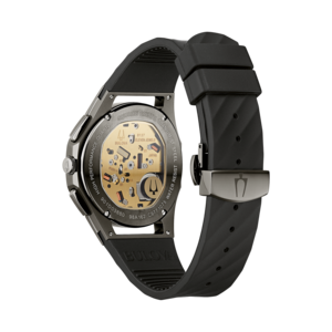 Bulova Uhr, Saphirglas, Titan, Edelstahl, wasserdicht, High Performance Quartz