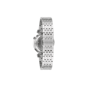 Uhr mit Metallarmband, Detailaufnahme, silberfarben, elegant, Accessoire, Zeitmesser, isoliert