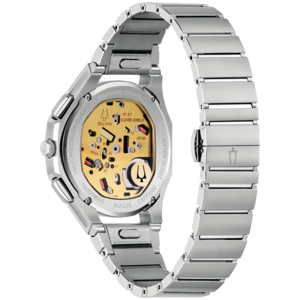 96A339 Herrenuhr Edelstahl blau Ø 41 mm