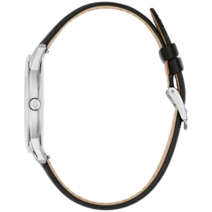 96B473 Herrenuhr Leder Schwarz Ø 40 mm