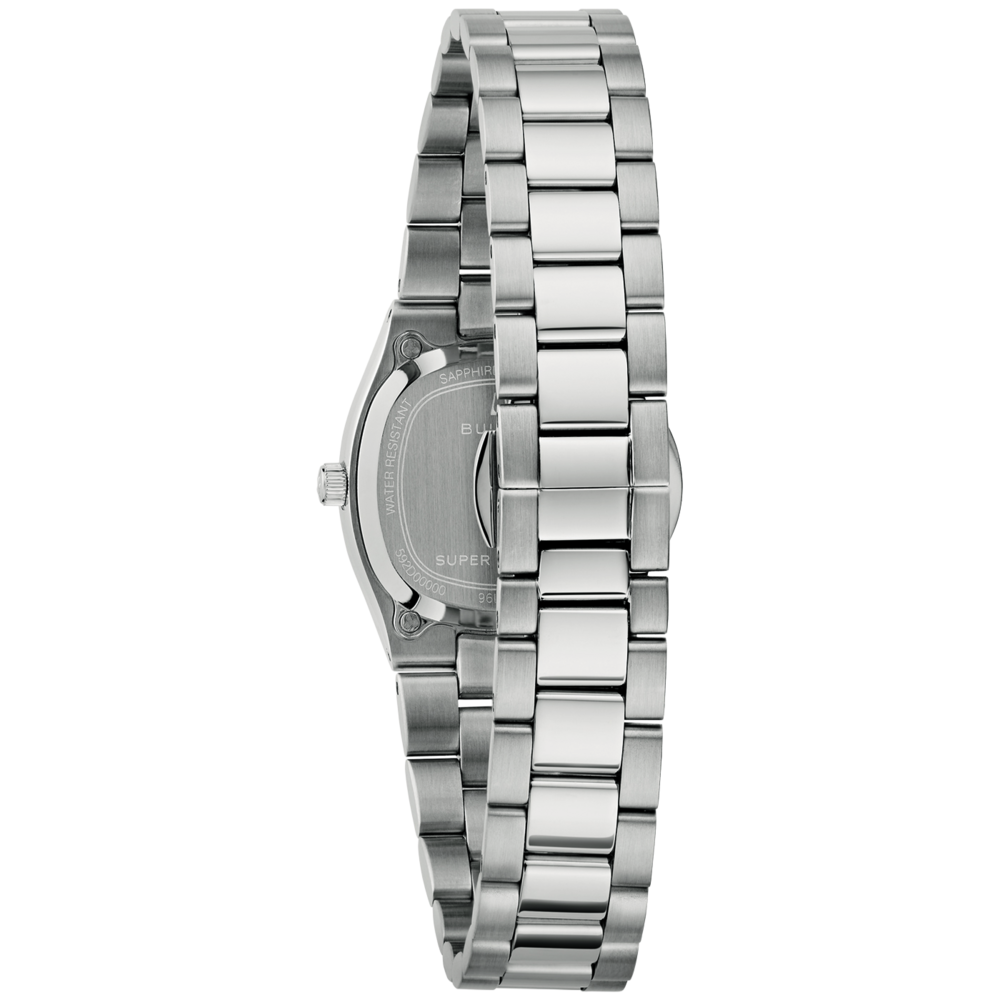 96L354 Damenuhr Edelstahl Rot Ø 25 mm