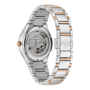 Bulova-Uhr, Edelstahl, Automatikwerk, Miyota, 21 Juwelen, 3N2800000, 98L313, C4692330