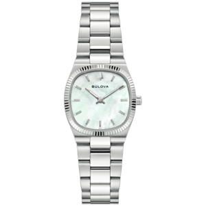 96L353 Damenuhr Edelstahl perlmutt Ø 25 mm