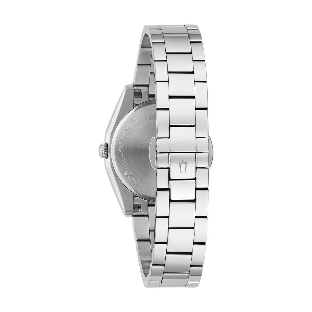 96L348 Damenuhr Edelstahl rosa Ø 31 mm