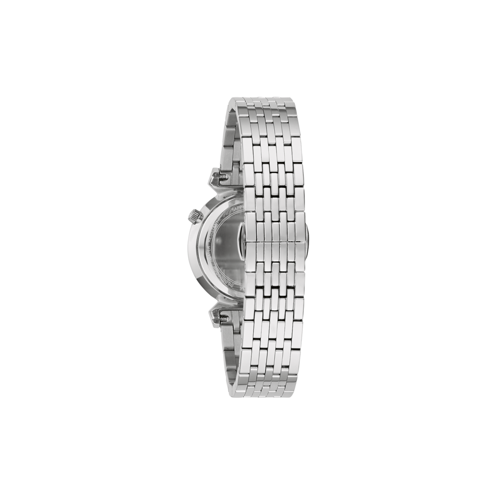 Uhr mit Metallarmband, Detailaufnahme, silberfarben, elegant, Accessoire, Zeitmesser, isoliert