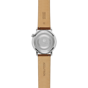 26A214 Herrenuhr Leder Braun Ø 34,5 mm