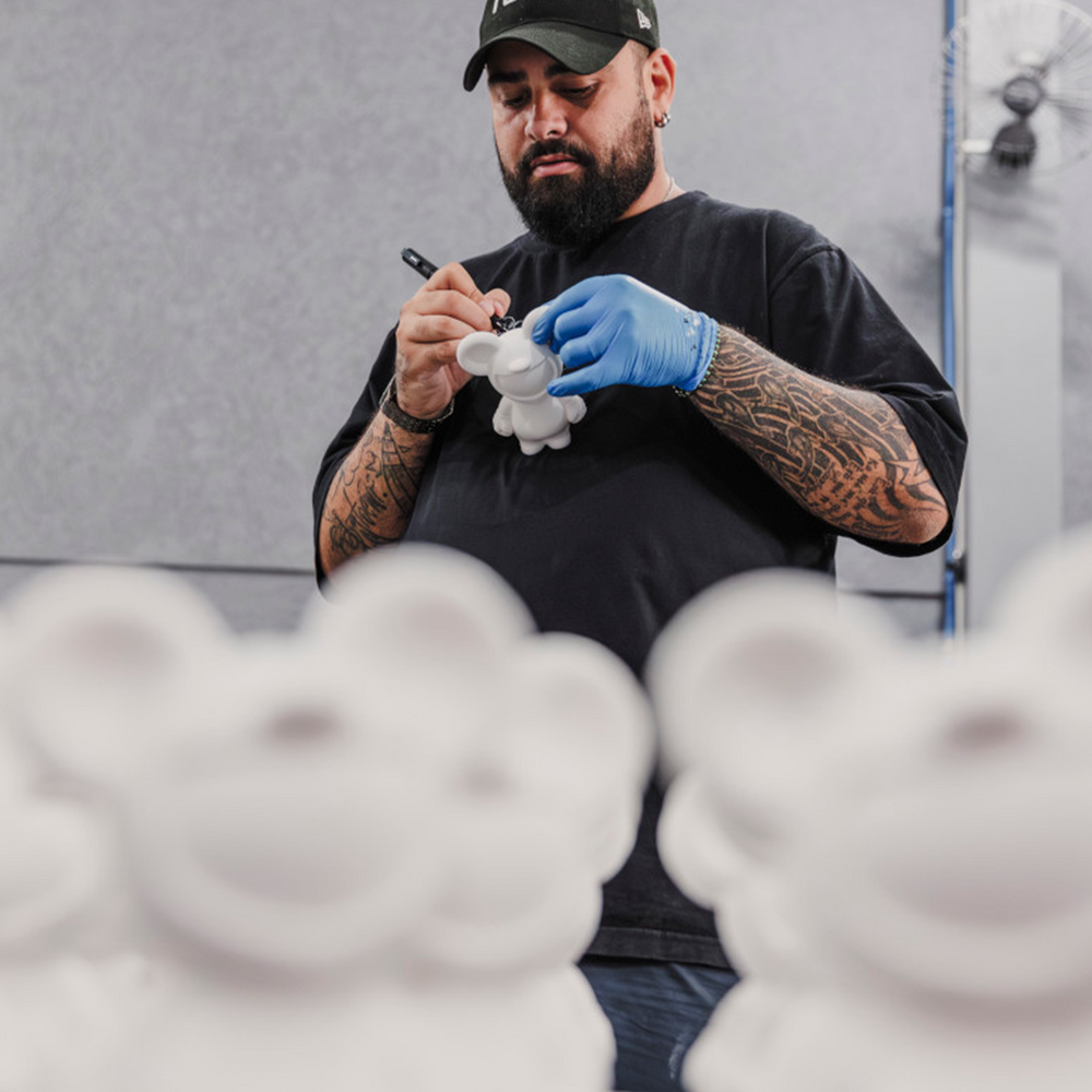 98A329 Herrenuhr Edelstahl Timascus Ø 43,5 mm