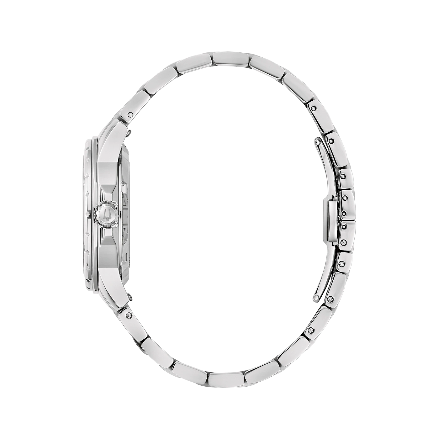 Uhr, silbernes Armband, Seitenansicht, elegantes Design, Accessoire, Mode, Schmuck, Zeitmesser, Detail