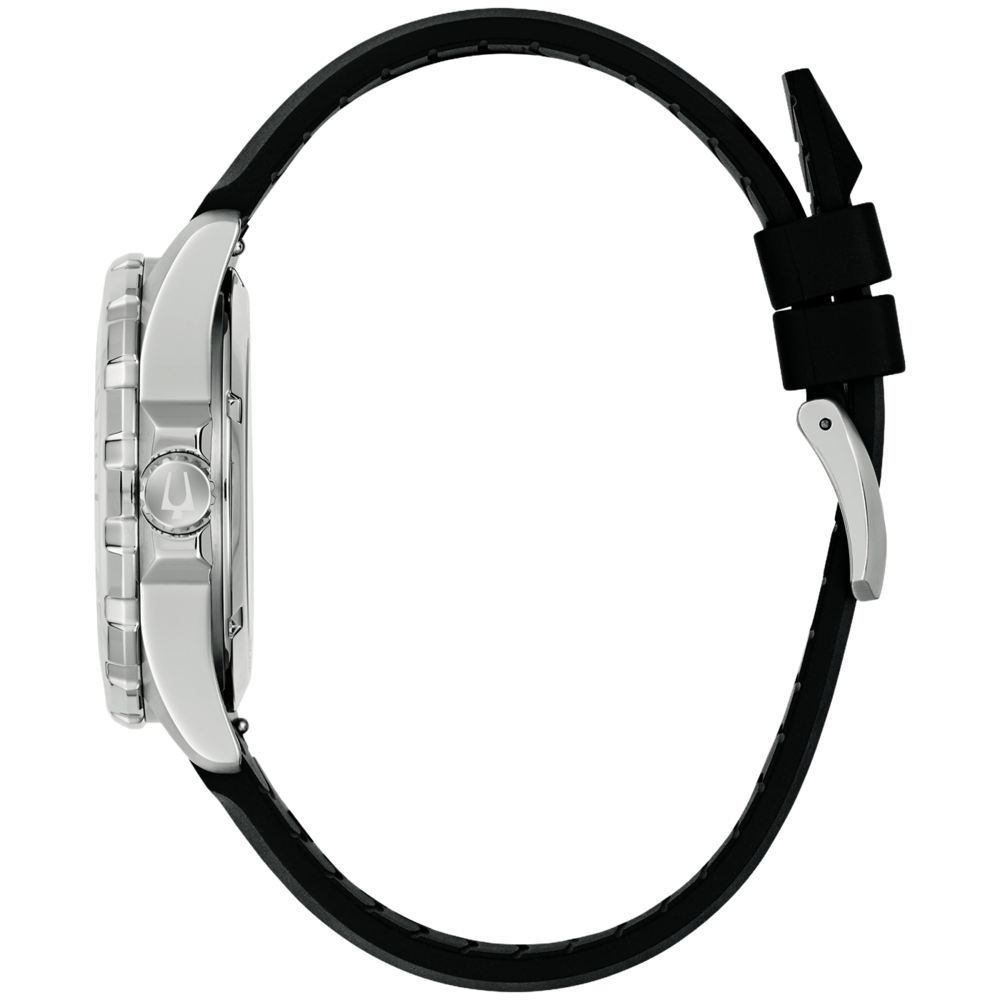 98B465 Herrenuhr Kunststoff Schwarz Ø 41 mm