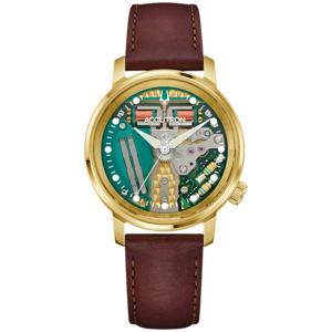 27A206 Herrenuhr Leder Weiß Ø 39 mm