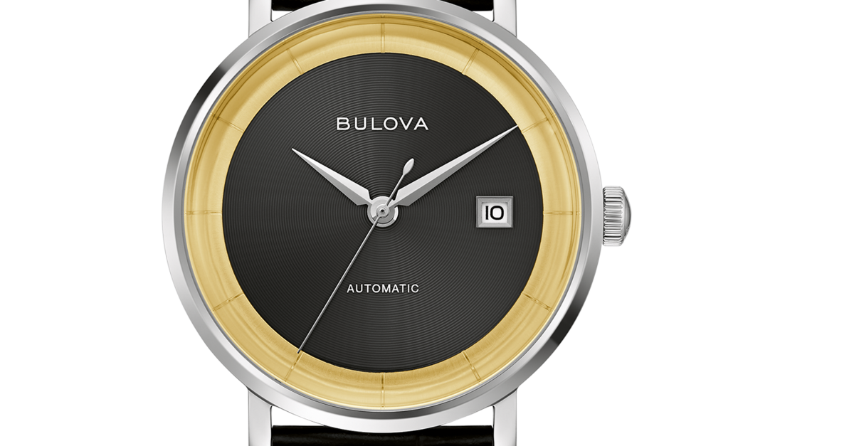 Bulova Analogico 96B406, Nero, striscia