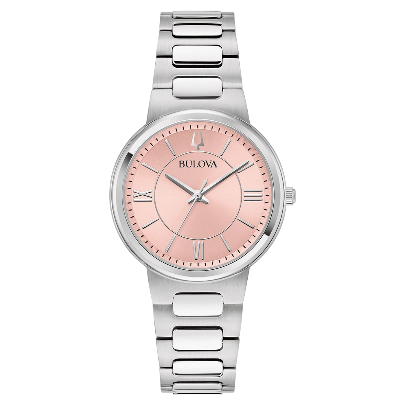 96L335 Damenuhr Edelstahl rosa Ø 32 mm