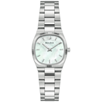 96L353 Damenuhr Edelstahl perlmutt Ø 25 mm