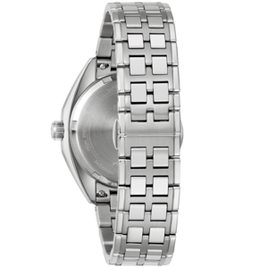 Uhr mit Metallarmband, Detailaufnahme, silberfarben, Präzision, Saphirglas, 342D00000