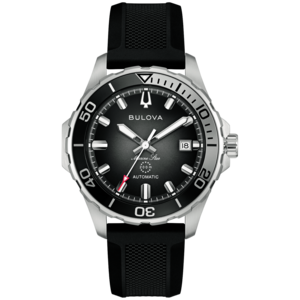 98B465 Herrenuhr Kunststoff Schwarz Ø 41 mm