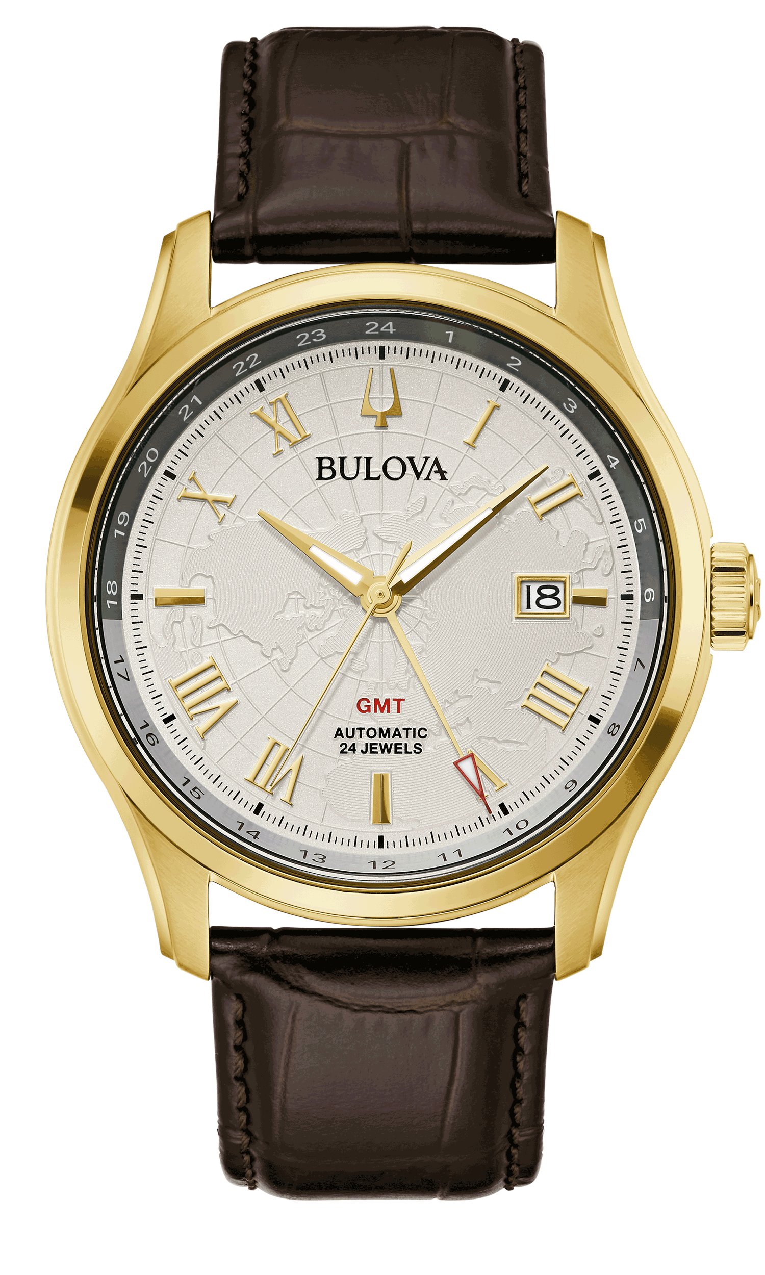 | 97B210 Wilton Classic GMT Bulova